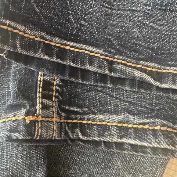 Y2K True Luck Women’s Jeans Vintage Wash - Picture 4 of 5